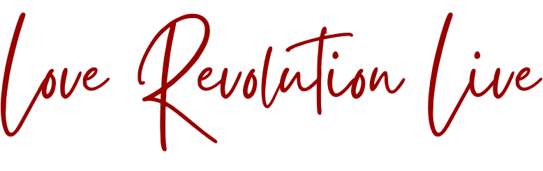 Love Revolution Schriftzug